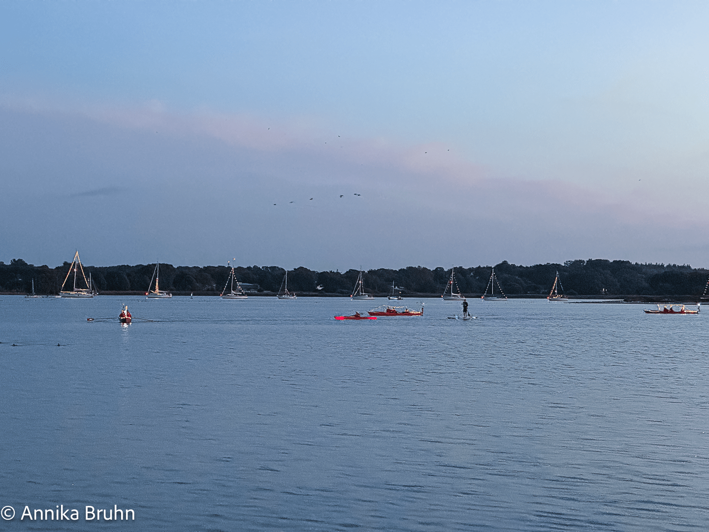 Lichterfest Schleswig auf der Innenschlei 3